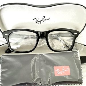 Men’s Ray•Ban RB5383 Black Burbank Eyeglasses
